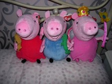TY PEPPA PIG BUDDIES - ANYONE WANT TO BUY ALL MY TY BEANIES FOR A FRACTION OF T?