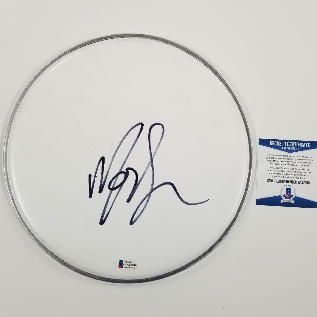 Danny Carey Tool Drummer Signed 10'' Drumhead COA Exact Proof Autographed Star Danny Carey Tool Drummer Signed 10'' Drumhead COA Exact Proof Autographed Star