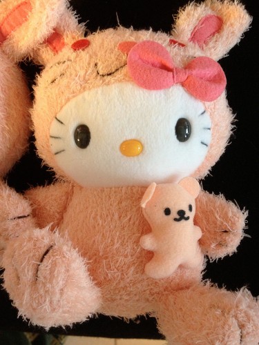 CHOOSE ONE~VINTAGE HELLO KITTY VIBRATING PULL ANIMAL PLUSH from Japan-ship free - Picture 6 of 6