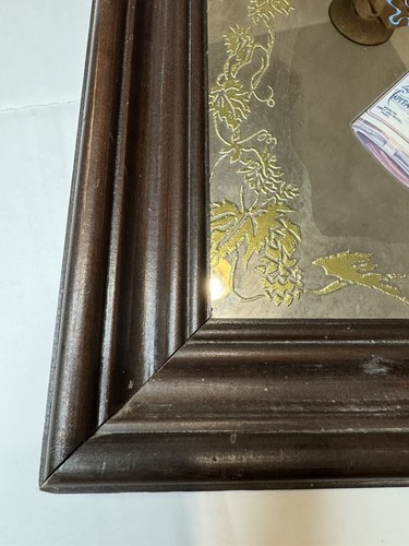 Vtg Olympia Girl Pale Beer Advertising Bar Mirror Wall Art Ad Sign 23" X 15" - Bild 3 von 15