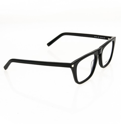 SAINT LAURENT 343 YSL SL343 Black Classic Unisex Eyeglasses Optical 53mm 001 - Picture 4 of 9