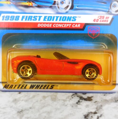 Dodge Concept Car #672 1998 primeras ediciones Hot Wheels - Imagen 2 de 4