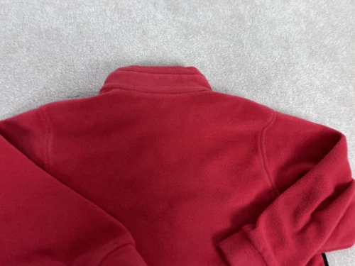 Ohio State Buckeyes Jacket Boys 6 Red Fleece Coulmbia Full Zip Spell Out image 10