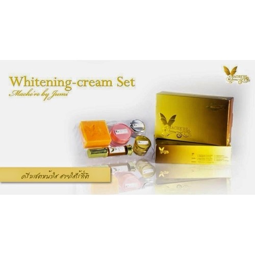 MACHE'RE BY JUMI Whitening Cream Gold Box Set skin naturally radiant smooth - Picture 8 of 10