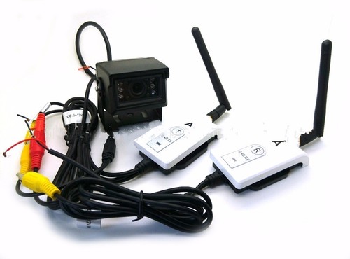2.4G Wireless AV Cable Transmitter and Receiver For Car Video Monitor Truck Bus - Picture 8 of 8