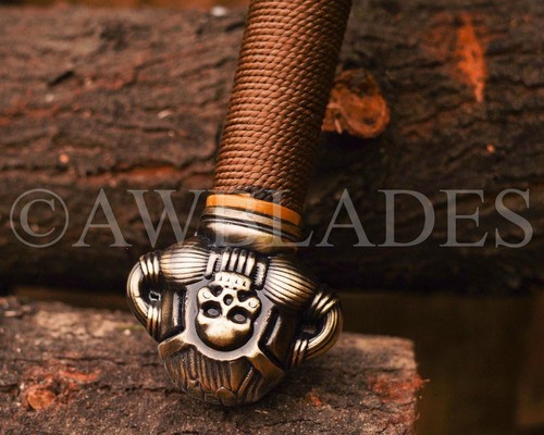 Handgefertigtes Barbarenschwert Kohlenstoffstahl Schwert Conan der Barbar Film Replik - Bild 5 von 6