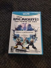 Disney Epic Mickey 2 The Power of Two Nintendo Wii U CIB Complete - Tested! 