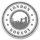2 x naklejki winylowe 30cm (szer.) - London City Anglia UK Brytyjskie #40684