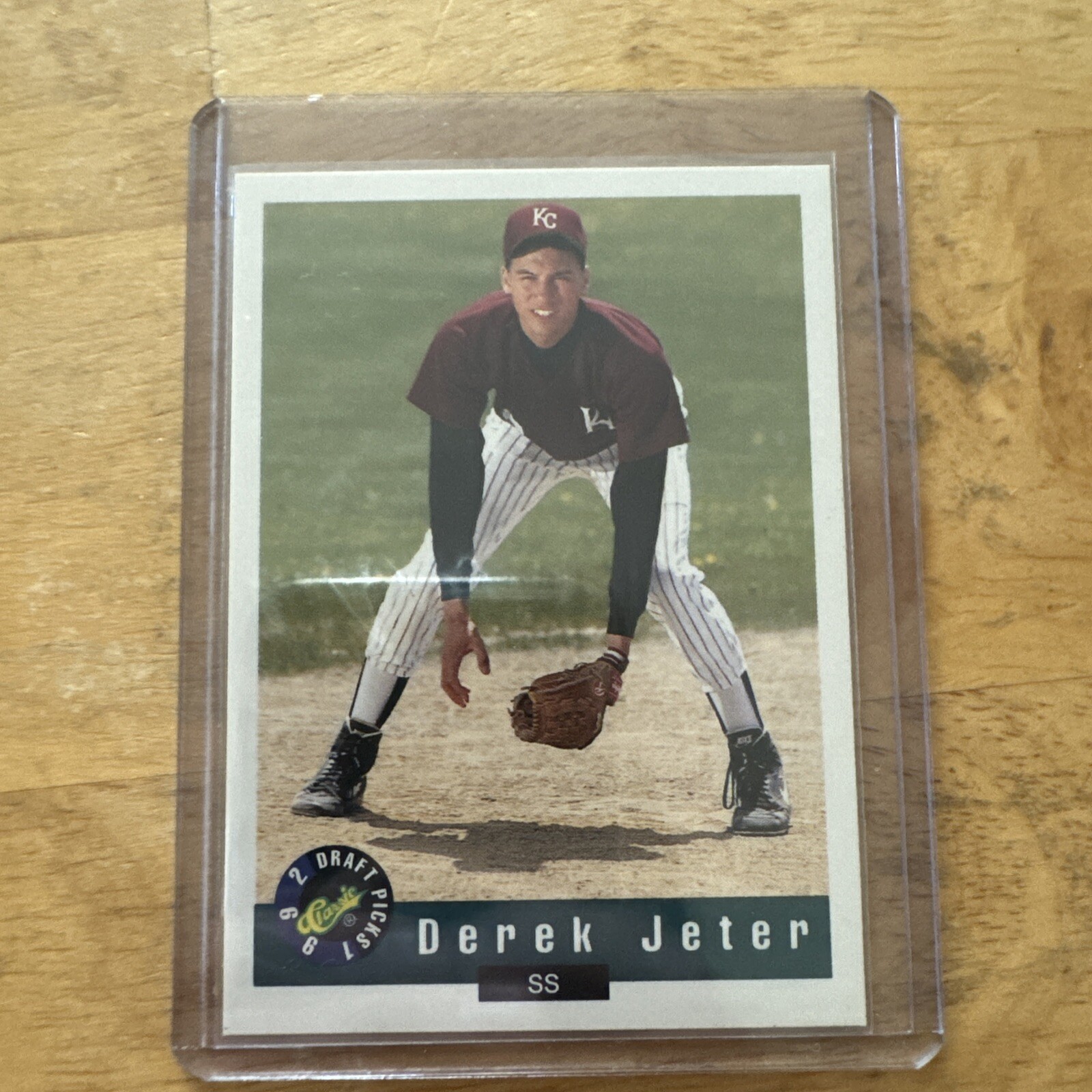 Derek Jeter Rookie Card 1992 Classic Draft Picks #6 Minor League RC