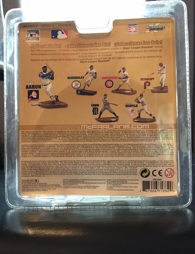 MLB Cooperstown Collection Hank Aaron Atlanta Braves Figure McFarlane New 2008 - Picture 4 of 4