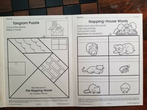 "The Napping House" Collection: DVD, PAPERBACK & ACTIVITY GUIDE  ***LIKE NEW***  - Picture 9 of 10