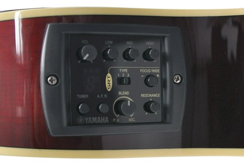Yamaha APX1000 CRB Crimson Red Burst Electric Acoustic Guitar SRT Pickup System - Picture 5 of 5