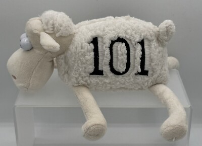 Serta Matratze zählendes Schaf # 101 Schlafnummer Plüschtier Stofftier 9 Zoll