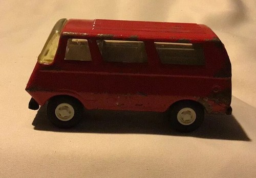 Vintage ~ TONKA ~ Red Van ~ Toy ~ Metal ~ Let’s Go Camping - Picture 3 of 10