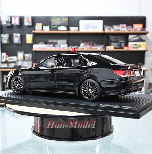 IG 1:18 Toyota Crown GRS214 Resin Model Car Diecast Hobby Simulation Gifts Black - Picture 8 of 10