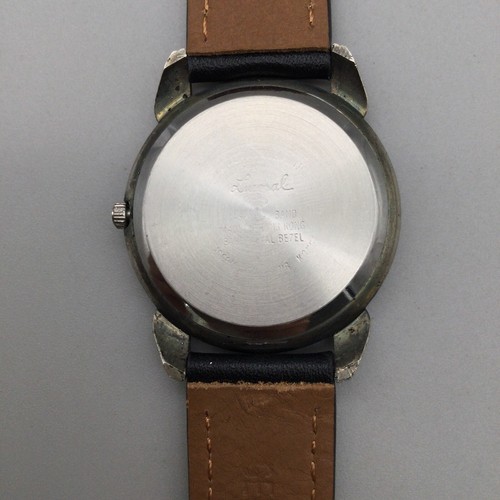 Vintage Lucoral Watch Women 35mm Silver Tone MOP Dial Leather Band New Battery - Picture 13 of 16
