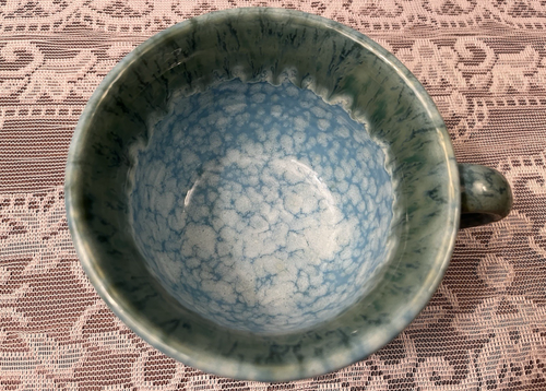 J. Beaumont Pottery Coffee Mug 3" Tall Hand Made Glazed Decorated 2021 - Picture 4 of 12