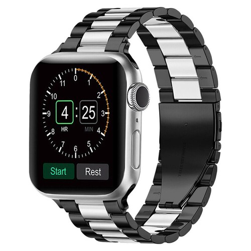 Stainless Steel Metal Band strap For Apple Watch iWatch Ultra2 9 8 7 6 5 4 3 SE - Foto 24 di 29