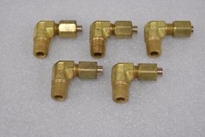 PARKER HYDRAULIC HOSE FITTING 1/2" MALE TO 3/8" JIC MALE W/ SLEEVE LOT OF 5 