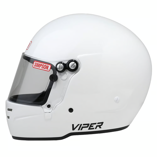 Simpson SA2020 Viper Racing Helmet Medium White 7100021 - Bild 7 von 11