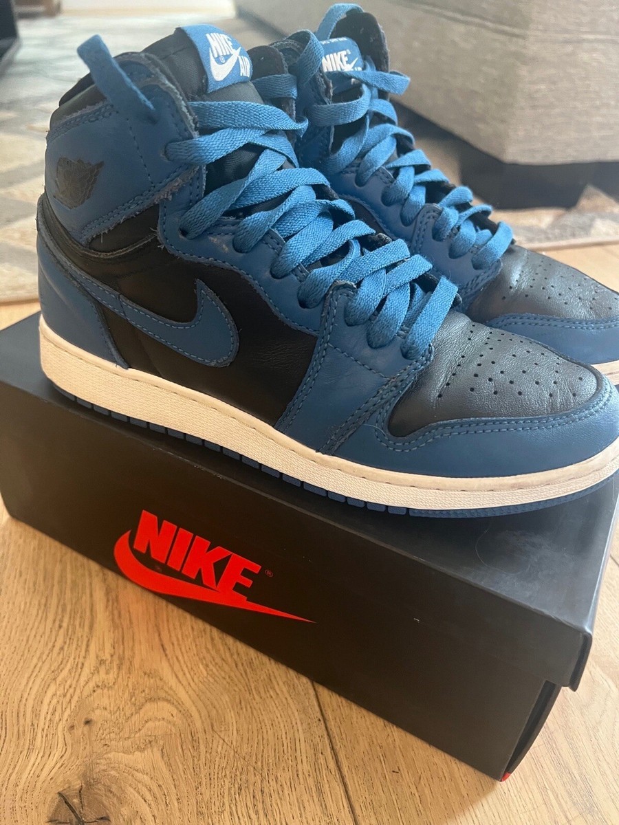 靴 Nike AJ1 Retro High OG Dark Marina Blue NIKE AIR JORDAN 1 RETRO HIGH OG 