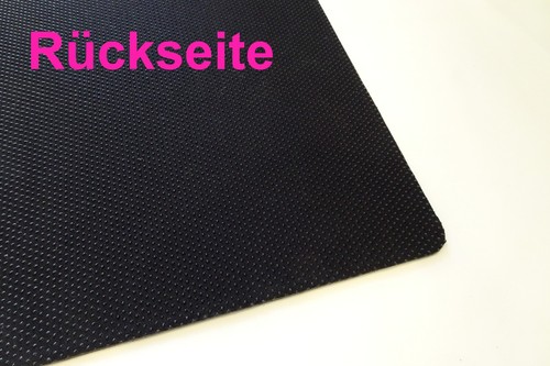 Schreibunterlage Schreibtischunterlage Echt Leder schwarz 79 x 50 Naht braun 80 - Bild 6 von 6