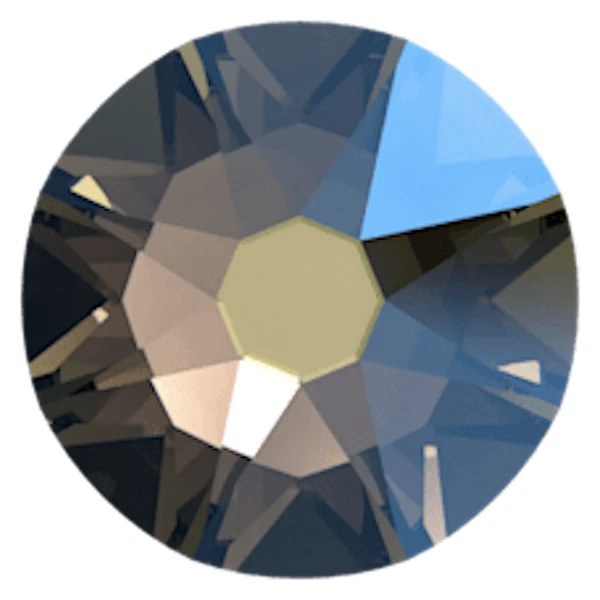 DIAMANTE NEGRO BRILLO 16ss 4mm 2088 IHC Cristal Austriaco Estrás Plano Foto 2 de 4