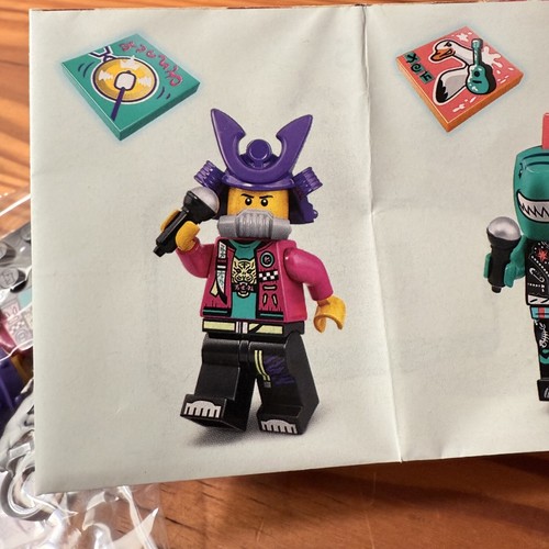 LEGO VIDIYO Bandmates Serie 1 Samurapper Minifigura 43101 - ¡NUEVO! - Imagen 2 de 4