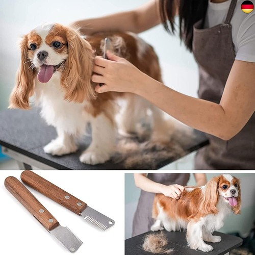 Lushly Trimmmesser für Hunde, Rasierkamm für Haustiere, Pflegewerkzeuge für Ha - Bild 6 von 7