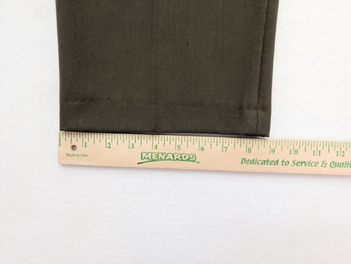 City Streets Vintage Men's Suit Size 42S Double Breasted Pleated Pants Sz30x27.5 - Picture 23 of 24