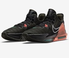 NEW Lebron Witness VI Men's Size 10 Black/Metallic Silver-Sequoia CZ4052-001 