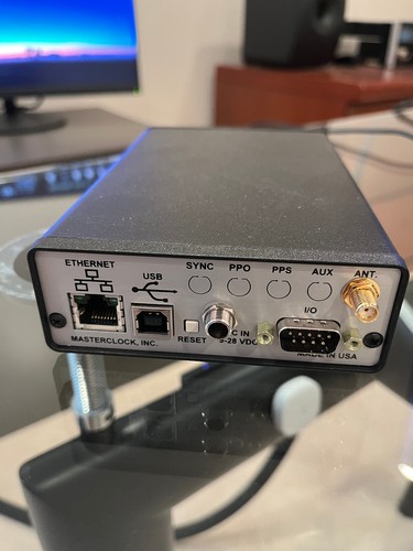 Serveur de temps réseau GPS Masterclock NTP100 + antenne GPS active - Photo 2/5