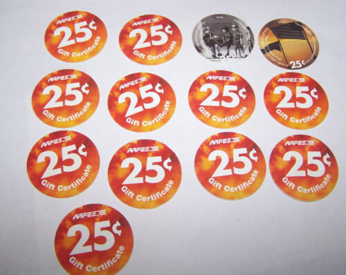 11th Print Set 25 Cent AAFES Pogs 2008 printing Last set in A.U. - Picture 2 of 2