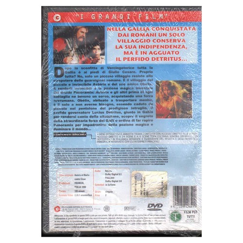 Asterix Y Obelix Contra Cesar DVD Claude Zidi / Sellado 8017229426490 - Imagen 2 de 2