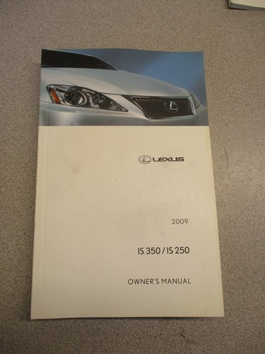 LEXUS IS250 OWNERS MANUAL 2009 MODEL - Picture 3 of 9