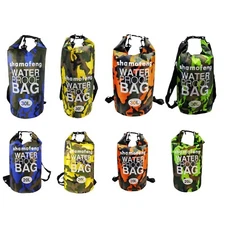 Waterproof Dry Bag Sack For Canoe Floating Boating Kayaking Camping Backpack