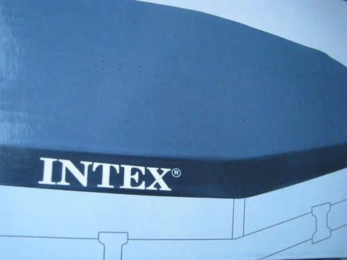  Intex Plane Poolplane für 457 Frame Pool 28032 Abdeckplane Abdeckung NEU - Bild 2 von 2