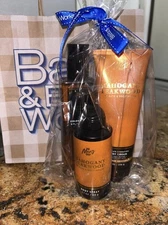 Bath Body Works Mahogany Teakwood Cologne Mist Body Cream 3-in-1 Wash 3pc Set