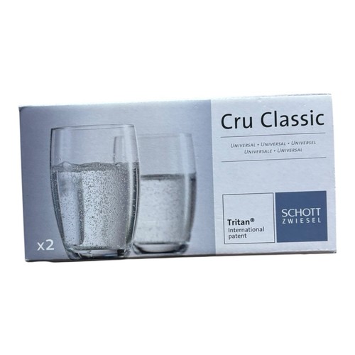 2 x SCHOTT Zwiesel Cru Classic Glas Trinkglas Gläser Universal Tritan NEU OVP - Bild 6 von 8