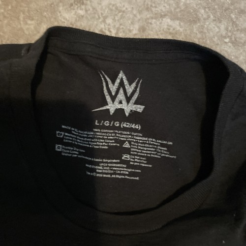 1998 WrestleMania XIV WWE Shawn Michaels VS Stone Cold Black Large T-Shirt - Bild 5 von 6