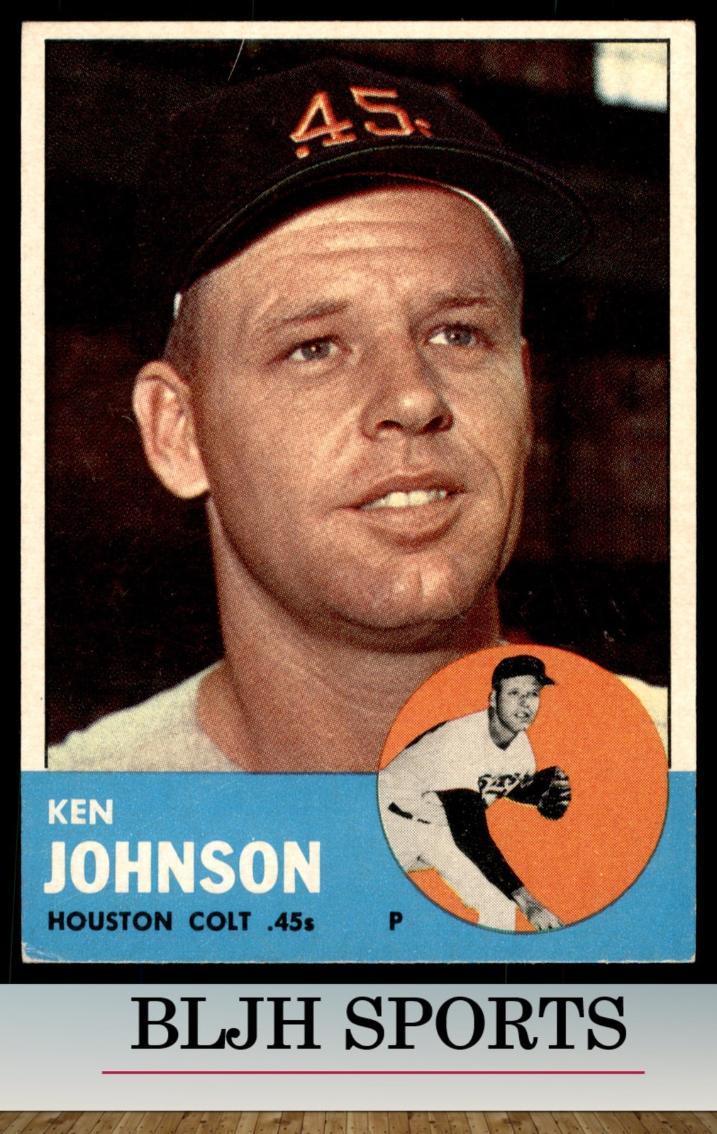 1963 Topps #352 Ken Johnson  Houston Colt .45s