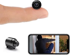 X5 Mini Home Security 1080P Outdoor&Indoor Motion Detection Night Vision Black