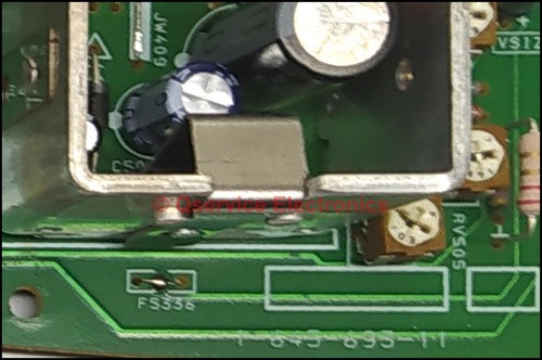 Sony KV-M1120 11 Inch Trintron CRT TV A Board Assy 1-645-695-11 P/N A-1632-107-A - Picture 2 of 2