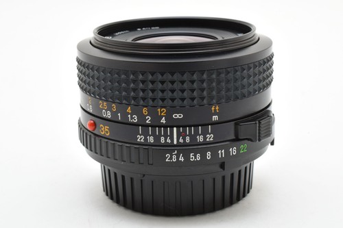 *Mint* MINOLTA New MD 35mm f/2.8 Wide Angle MF Lens From JAPAN #4520 - Picture 10 of 12