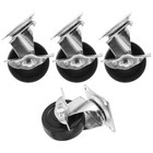 4Pcs Cart Wheel Replacements Home Replacement Laundry Rack Wheels Practical