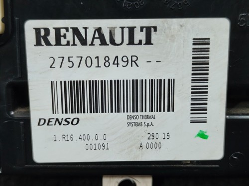RENAULT MASTER X62 MK3 A/C AIR CON HEATER CLIMATE CONTROL SWITCH PANEL - Picture 3 of 3