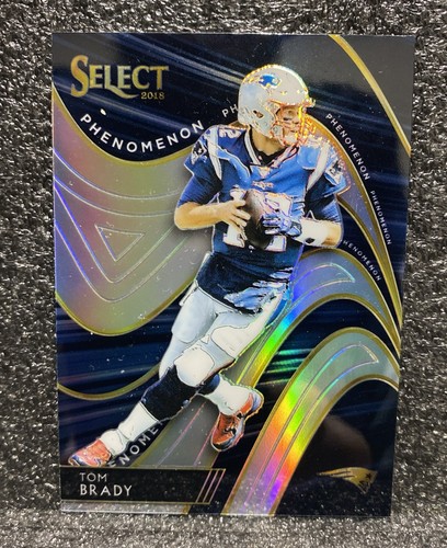 2018 Panini Select Tom Brady Phenomenon Silver Prizm Refractor  #PH-2 Patriots