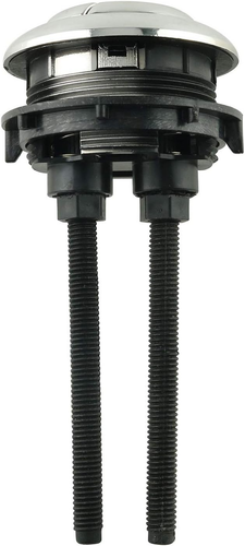 Tegg Toilet Push Button 48Mm Thread round Head Dual Flush Water Saving Chrome Ef - Picture 12 of 12