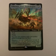 Liberator, Urza's Battlethopter (Extended Art) the Brothers' War Foil