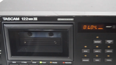 Tascam 122 MKIII MK3 Professional 3-Head Cassette Deck Working
